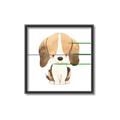 Picture of Beagle _GroupedProduct_Square_Mini_ _GroupedProduct_Square_Canvas_Framed_