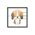 Picture of Beagle _GroupedProduct_Square_Mini_ _GroupedProduct_Square_Canvas_Framed_