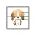 Picture of Beagle _GroupedProduct_Square_Mini_ _GroupedProduct_Square_Canvas_Framed_