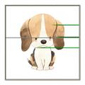 Picture of Beagle _GroupedProduct_Square_Mini_ _GroupedProduct_Square_Canvas_Framed_
