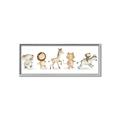 Picture of Safari Animals _GroupedProduct_Panel_Landscape_Mini_ _GroupedProduct_Panel_Landscape_Canvas_Framed_