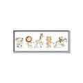 Picture of Safari Animals _GroupedProduct_Panel_Landscape_Mini_ _GroupedProduct_Panel_Landscape_Canvas_Framed_