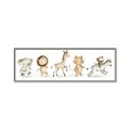 Picture of Safari Animals _GroupedProduct_Panel_Landscape_Mini_ _GroupedProduct_Panel_Landscape_Canvas_Framed_