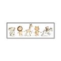 Picture of Safari Animals _GroupedProduct_Panel_Landscape_Mini_ _GroupedProduct_Panel_Landscape_Canvas_Framed_