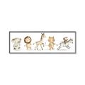 Picture of Safari Animals _GroupedProduct_Panel_Landscape_Mini_ _GroupedProduct_Panel_Landscape_Canvas_Framed_