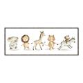 Picture of Safari Animals _GroupedProduct_Panel_Landscape_Mini_ _GroupedProduct_Panel_Landscape_Canvas_Framed_