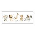 Picture of Safari Animals _GroupedProduct_Panel_Landscape_Mini_ _GroupedProduct_Panel_Landscape_Canvas_Framed_