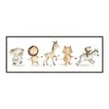 Picture of Safari Animals _GroupedProduct_Panel_Landscape_Mini_ _GroupedProduct_Panel_Landscape_Canvas_Framed_
