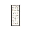 Picture of Woodland animals Alphabet _GroupedProduct_Panel_Portrait_Mini_ _GroupedProduct_Panel_Portrait_Canvas_Framed_