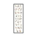Picture of Woodland animals Alphabet _GroupedProduct_Panel_Portrait_Mini_ _GroupedProduct_Panel_Portrait_Canvas_Framed_