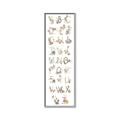 Picture of Woodland animals Alphabet _GroupedProduct_Panel_Portrait_Mini_ _GroupedProduct_Panel_Portrait_Canvas_Framed_