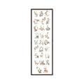 Picture of Woodland animals Alphabet _GroupedProduct_Panel_Portrait_Mini_ _GroupedProduct_Panel_Portrait_Canvas_Framed_