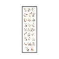 Picture of Woodland animals Alphabet _GroupedProduct_Panel_Portrait_Mini_ _GroupedProduct_Panel_Portrait_Canvas_Framed_