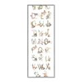 Picture of Woodland animals Alphabet _GroupedProduct_Panel_Portrait_Mini_ _GroupedProduct_Panel_Portrait_Canvas_Framed_