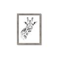 Picture of Sketched Giraffe _GroupedProduct_Rectangle_Portrait_Mini_ _GroupedProduct_Rectangle_Portrait_Framed_Matted_
