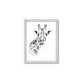Picture of Sketched Giraffe _GroupedProduct_Rectangle_Portrait_Mini_ _GroupedProduct_Rectangle_Portrait_Framed_Matted_