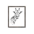 Picture of Sketched Giraffe _GroupedProduct_Rectangle_Portrait_Mini_ _GroupedProduct_Rectangle_Portrait_Framed_Matted_