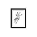 Picture of Sketched Giraffe _GroupedProduct_Rectangle_Portrait_Mini_ _GroupedProduct_Rectangle_Portrait_Framed_Matted_