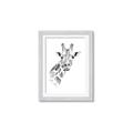 Picture of Sketched Giraffe _GroupedProduct_Rectangle_Portrait_Mini_ _GroupedProduct_Rectangle_Portrait_Framed_Matted_