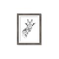 Picture of Sketched Giraffe _GroupedProduct_Rectangle_Portrait_Mini_ _GroupedProduct_Rectangle_Portrait_Framed_Matted_