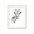 Picture of Sketched Giraffe _GroupedProduct_Rectangle_Portrait_Mini_ _GroupedProduct_Rectangle_Portrait_Framed_Matted_