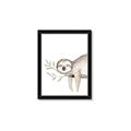 Picture of Kid sloth _GroupedProduct_Rectangle_Portrait_Mini_ _GroupedProduct_Rectangle_Portrait_Framed_Matted_