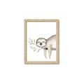 Picture of Kid sloth _GroupedProduct_Rectangle_Portrait_Mini_ _GroupedProduct_Rectangle_Portrait_Framed_Matted_