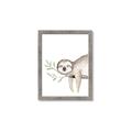 Picture of Kid sloth _GroupedProduct_Rectangle_Portrait_Mini_ _GroupedProduct_Rectangle_Portrait_Framed_Matted_