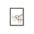 Picture of Kid sloth _GroupedProduct_Rectangle_Portrait_Mini_ _GroupedProduct_Rectangle_Portrait_Framed_Matted_