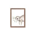 Picture of Kid sloth _GroupedProduct_Rectangle_Portrait_Mini_ _GroupedProduct_Rectangle_Portrait_Framed_Matted_