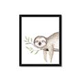 Picture of Kid sloth _GroupedProduct_Rectangle_Portrait_Mini_ _GroupedProduct_Rectangle_Portrait_Framed_Matted_