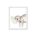 Picture of Kid sloth _GroupedProduct_Rectangle_Portrait_Mini_ _GroupedProduct_Rectangle_Portrait_Framed_Matted_