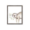 Picture of Kid sloth _GroupedProduct_Rectangle_Portrait_Mini_ _GroupedProduct_Rectangle_Portrait_Framed_Matted_