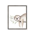 Picture of Kid sloth _GroupedProduct_Rectangle_Portrait_Mini_ _GroupedProduct_Rectangle_Portrait_Framed_Matted_