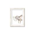 Picture of Kid sloth _GroupedProduct_Rectangle_Portrait_Mini_ _GroupedProduct_Rectangle_Portrait_Framed_Matted_