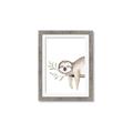Picture of Kid sloth _GroupedProduct_Rectangle_Portrait_Mini_ _GroupedProduct_Rectangle_Portrait_Framed_Matted_