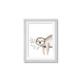 Picture of Kid sloth _GroupedProduct_Rectangle_Portrait_Mini_ _GroupedProduct_Rectangle_Portrait_Framed_Matted_