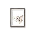Picture of Kid sloth _GroupedProduct_Rectangle_Portrait_Mini_ _GroupedProduct_Rectangle_Portrait_Framed_Matted_