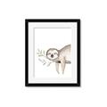 Picture of Kid sloth _GroupedProduct_Rectangle_Portrait_Mini_ _GroupedProduct_Rectangle_Portrait_Framed_Matted_