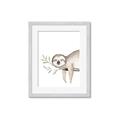 Picture of Kid sloth _GroupedProduct_Rectangle_Portrait_Mini_ _GroupedProduct_Rectangle_Portrait_Framed_Matted_