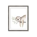 Picture of Kid sloth _GroupedProduct_Rectangle_Portrait_Mini_ _GroupedProduct_Rectangle_Portrait_Framed_Matted_