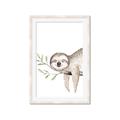 Picture of Kid sloth _GroupedProduct_Rectangle_Portrait_Mini_ _GroupedProduct_Rectangle_Portrait_Framed_Matted_