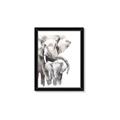 Picture of Elephant Cuddles  _GroupedProduct_Rectangle_Portrait_Mini_ _GroupedProduct_Rectangle_Portrait_Framed_Matted_