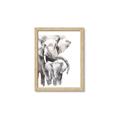 Picture of Elephant Cuddles  _GroupedProduct_Rectangle_Portrait_Mini_ _GroupedProduct_Rectangle_Portrait_Framed_Matted_