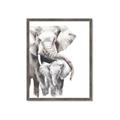 Picture of Elephant Cuddles  _GroupedProduct_Rectangle_Portrait_Mini_ _GroupedProduct_Rectangle_Portrait_Framed_Matted_