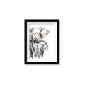 Picture of Elephant Cuddles  _GroupedProduct_Rectangle_Portrait_Mini_ _GroupedProduct_Rectangle_Portrait_Framed_Matted_