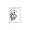 Picture of Elephant Cuddles  _GroupedProduct_Rectangle_Portrait_Mini_ _GroupedProduct_Rectangle_Portrait_Framed_Matted_