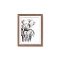 Picture of Elephant Cuddles  _GroupedProduct_Rectangle_Portrait_Mini_ _GroupedProduct_Rectangle_Portrait_Framed_Matted_