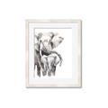 Picture of Elephant Cuddles  _GroupedProduct_Rectangle_Portrait_Mini_ _GroupedProduct_Rectangle_Portrait_Framed_Matted_