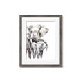 Picture of Elephant Cuddles  _GroupedProduct_Rectangle_Portrait_Mini_ _GroupedProduct_Rectangle_Portrait_Framed_Matted_